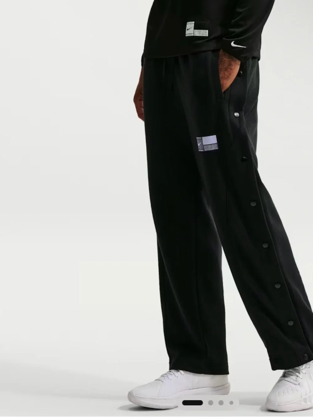 Nike Fleece Tear-Away Basketball pants